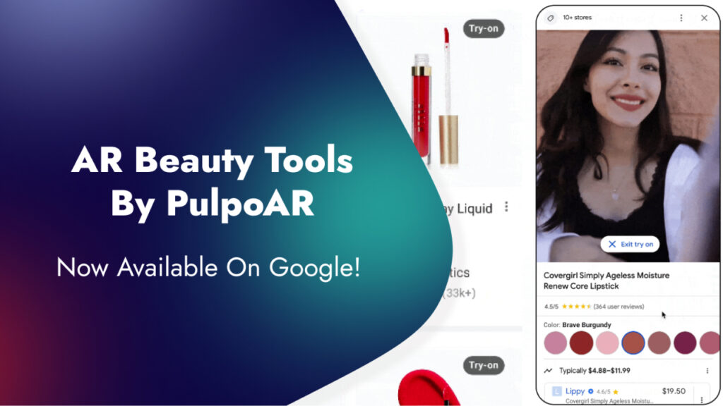 AR tools in beauty by PulpoAR